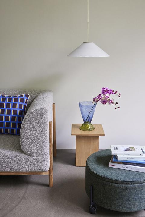 Image du produit Hübsch Contain Pouffe Large Vert