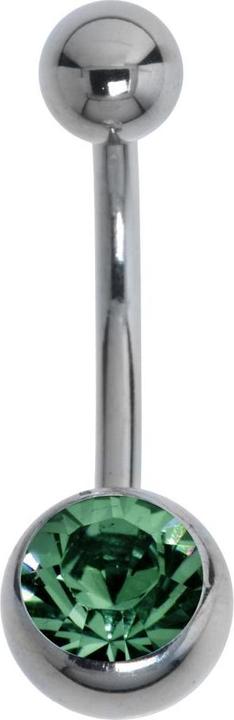 Actual product image Bijouteria Bellypiercing (Crystal, Titanium)