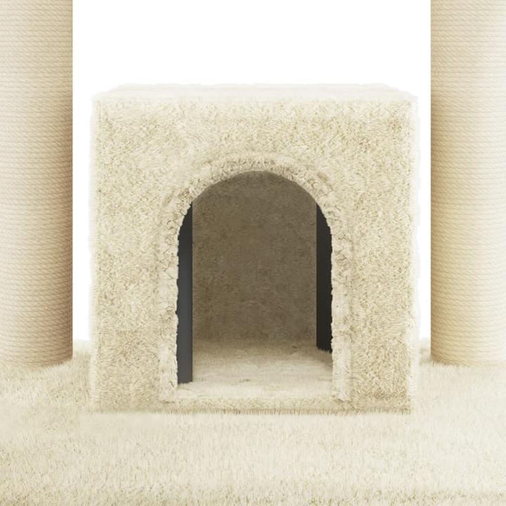 Produktbild vidaXL Katzenbaum (110 cm, Hellgrau)