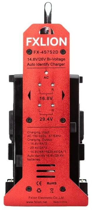 Fxlion Double Charger V-Lock 14.8V/26V (Camera battery charger)