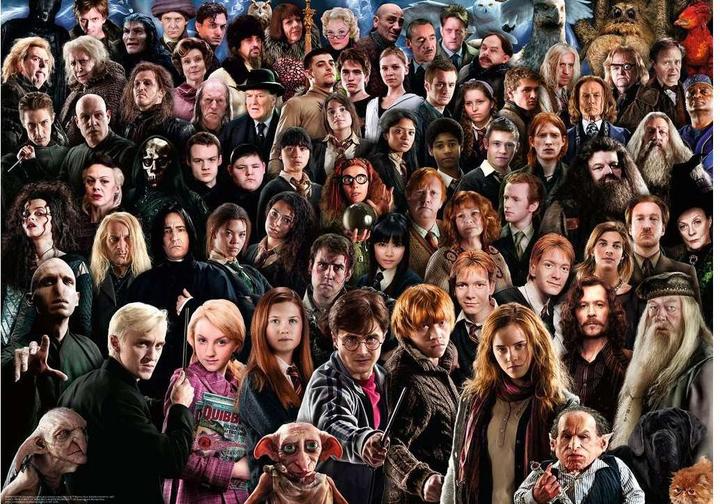 Actual product image Ravensburger Challenge Harry Potter (1000 pieces)
