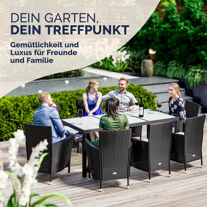 Produktbild Casaria Sitzgruppe (190 x 190 x 75 cm)