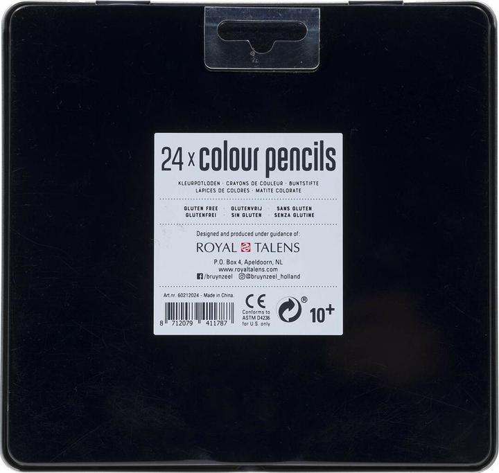 Actual product image Bruynzeel Sport Blik Kleurpotloden, 24st. (24 x)