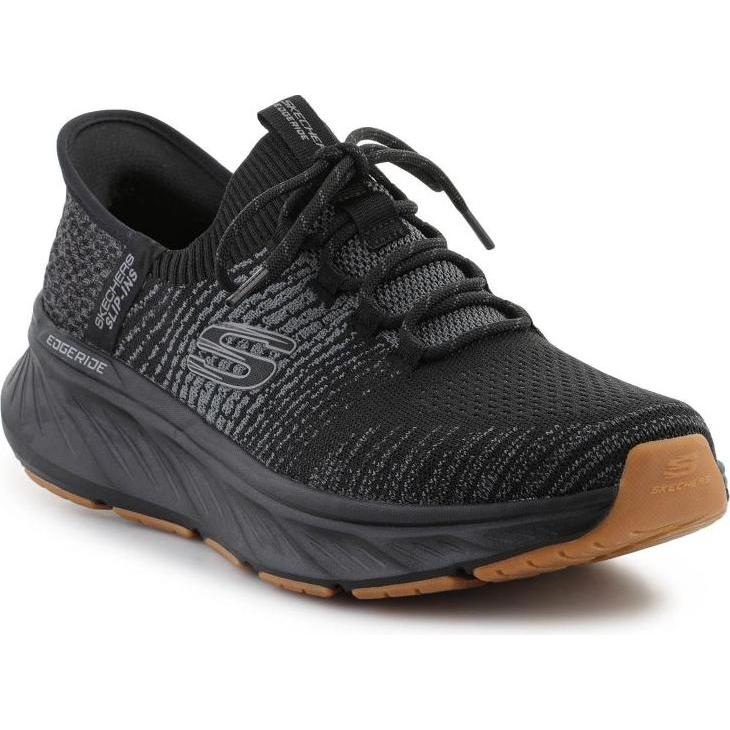 Skechers Uomo Nero Uomini, Sneaker, Edgeride Raygo Schuhe, (44)