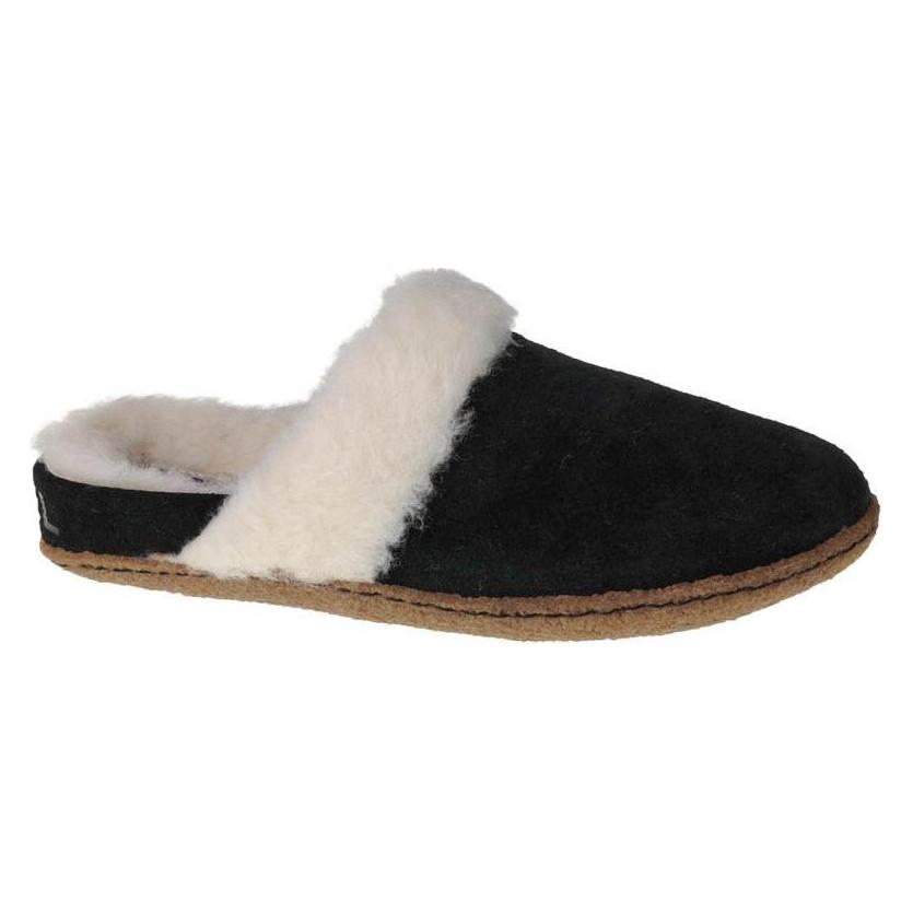 Sorel, Vrouwen, Pantoffels, Nakiska Slide, Zwart, (38)