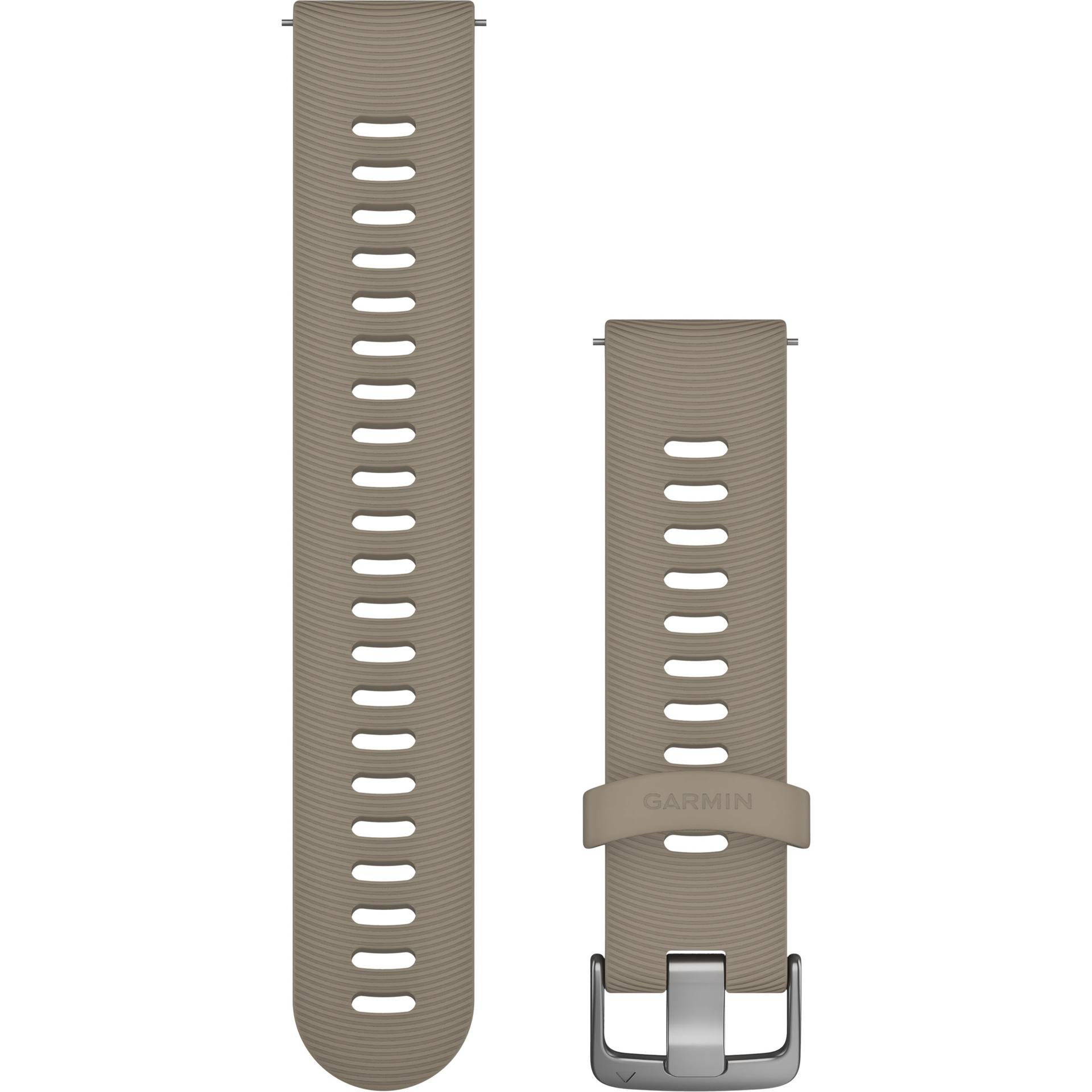 Garmin Forerunner 645 Armband (20 mm, Silikon, Forerunner 645), Uhrenarmband, Beige