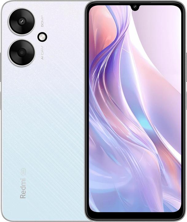 Productafbeelding Xiaomi Redmi 13C 5G (128 GB, Sterrenzilver, 6.74", Dubbele SIM, 5G)
