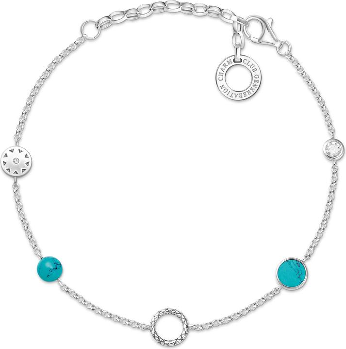 Immagine prodotto Thomas Sabo Pietre turchesi (15 cm, Argento)