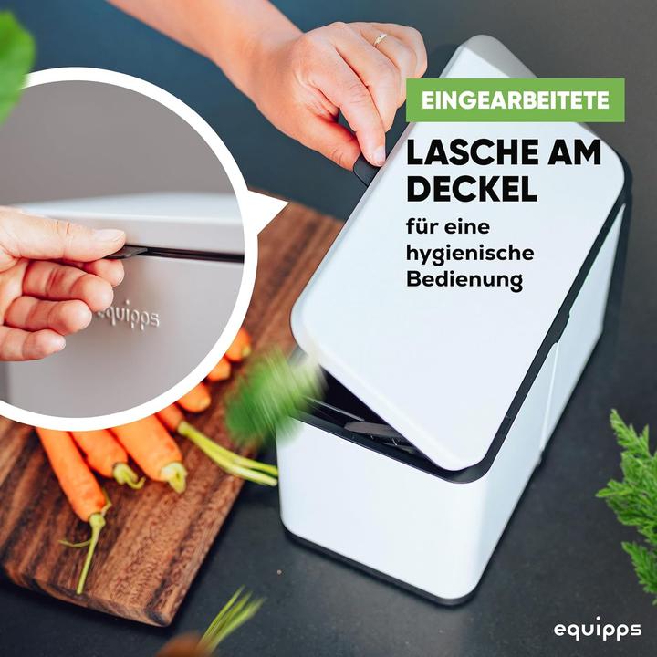 Immagine prodotto equipps Komposteimer mit Geruchsfilter (6 l)