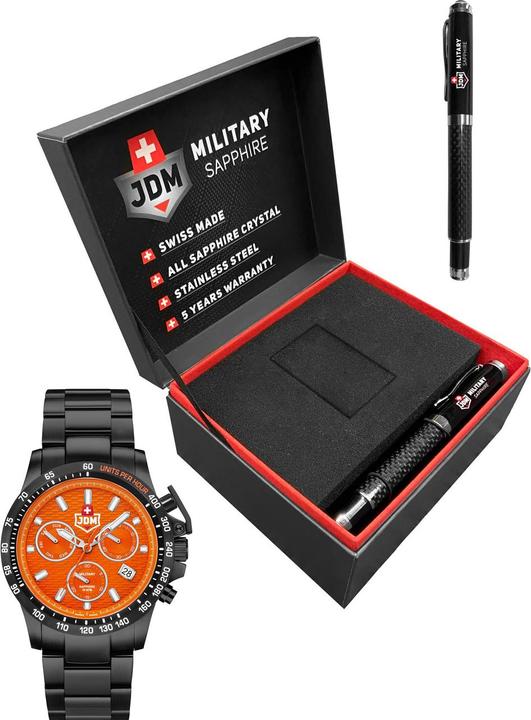 Immagine prodotto JDM Military JDM-WG017-04 Charlie ll (Cronografo, 45 mm)