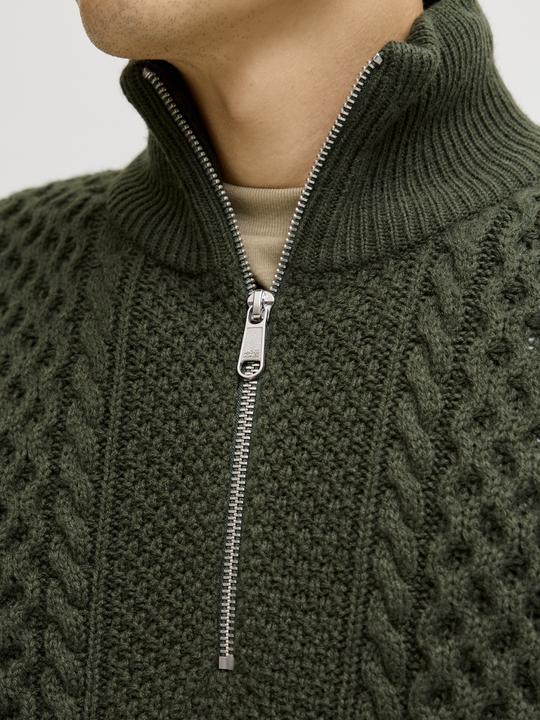 Produktbild Jack & Jones Einfarbig Strickpullover Strickpullover (L)