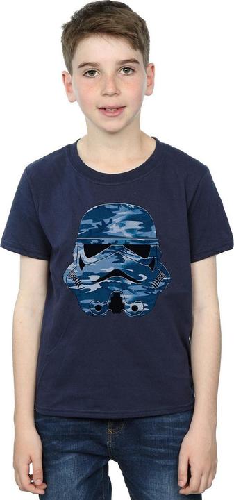 Produktbild Star Wars Stormtrooper Command Midnight Camo TShirt Jungen (128)