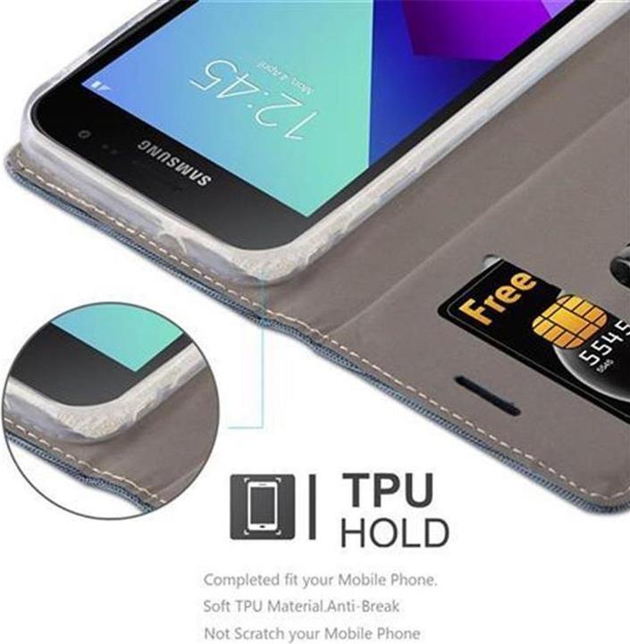 Actual product image Cadorabo Book Jeans Optics Cover (Samsung Galaxy Xcover 4)