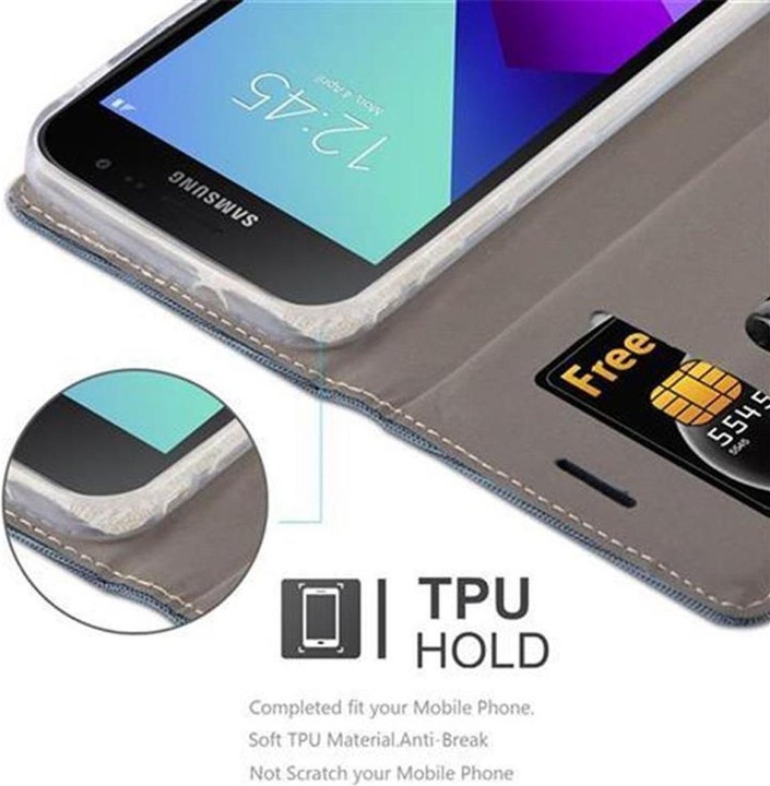 Image du produit Cadorabo Couverture look jeans Book (Samsung Galaxy Xcover 4)