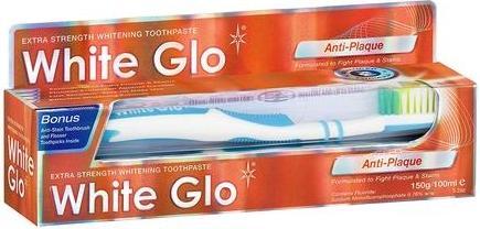 White Glo Anti-Plaque Dental 150ml (150 ml)