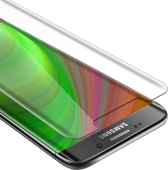Actual product image Cadorabo display protection glass (1 Piece, Samsung Galaxy S6 Edge)