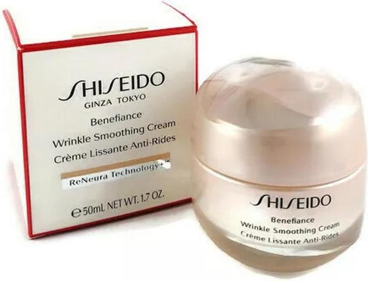 Productafbeelding Shiseido Benefiance Rimpel Gladmakende Crème (50 ml, 24h crème, SPF 25)