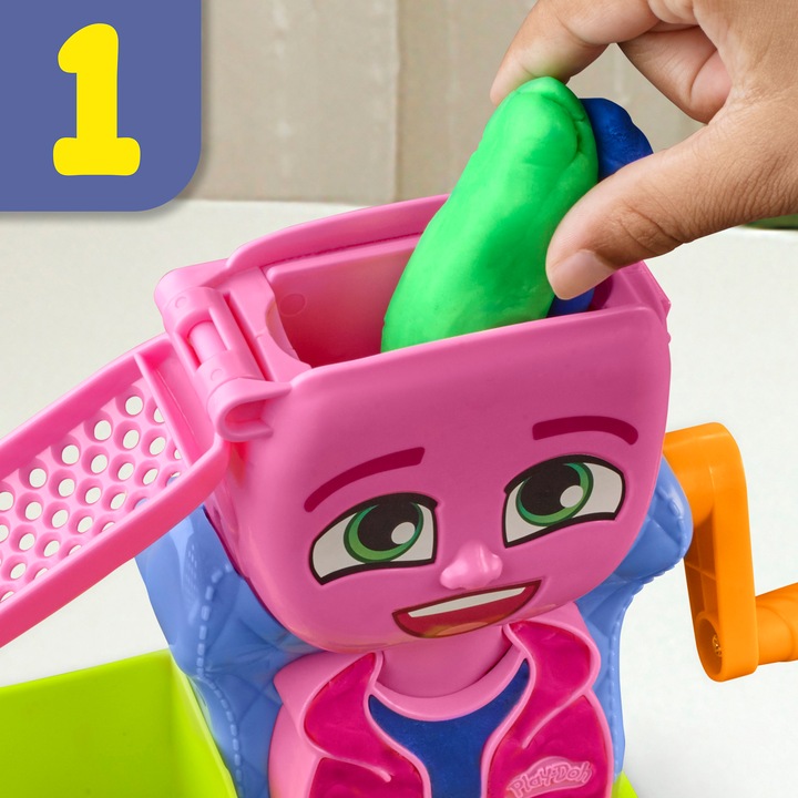 Actual product image Play-Doh Hair Styling Salon Wild Hairdresser
