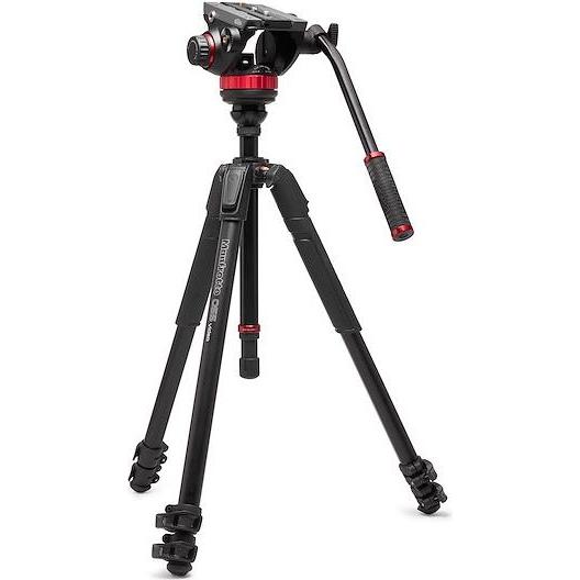 Manfrotto 502 Head w/ 055 Alu Tripod, Stativ