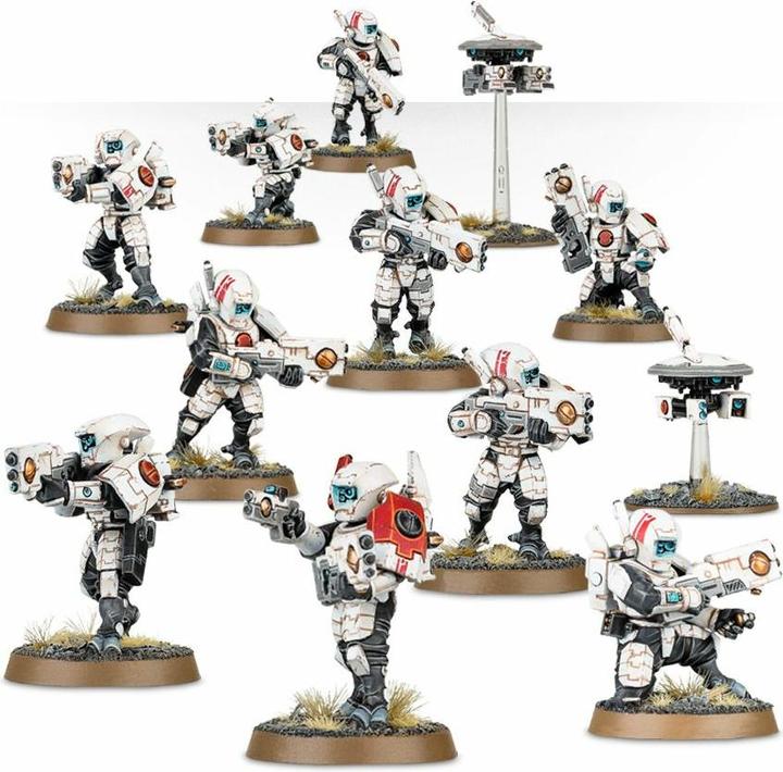 Image du produit Games Workshop Warhammer 40.000 - Tau Empire Combat Patrol 2024 (Matières plastiques)