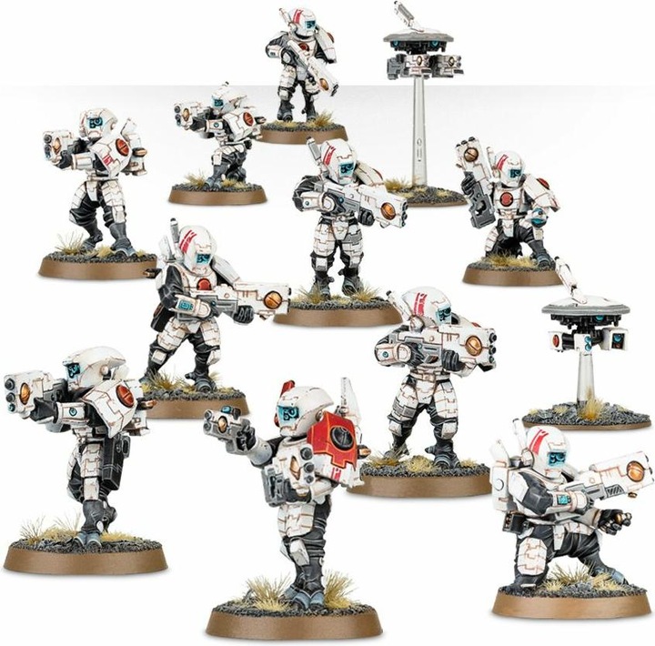 Actual product image Games Workshop Warhammer 40,000 - Tau Empire Combat Patrol 2024 (Plastic)