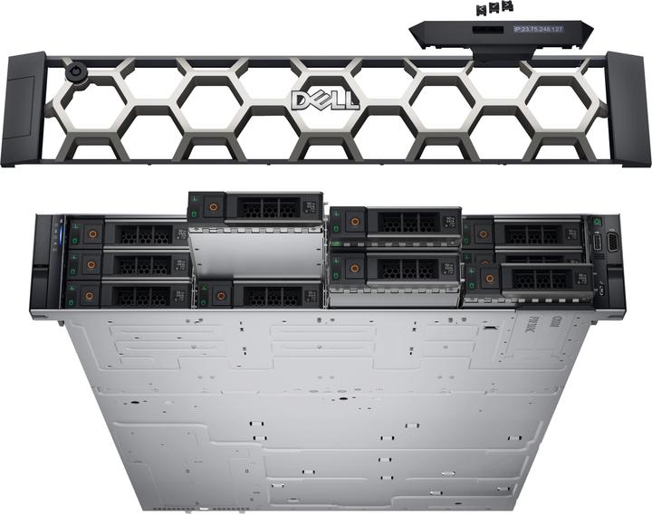 Actual product image Dell PowerEdge R750XS Server 2.1 GHz 32 GB Rack (2U) Intel® Xeon® Gold 800 W DDR4-SDRAM (Intel Xeon Gold 5318Y, 32 GB, Rack Server)