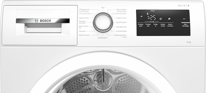 Actual product image Bosch Hausgeräte WTH85V93 (8 kg, Right, EU plug)