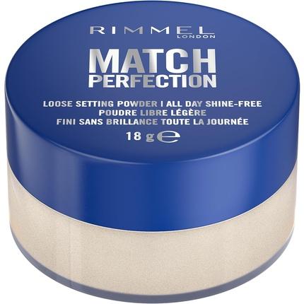 Produktbild Rimmel London Rimmel Match Perfection Loose Setting Powder 001 Translucent Lightweight (Translucent)