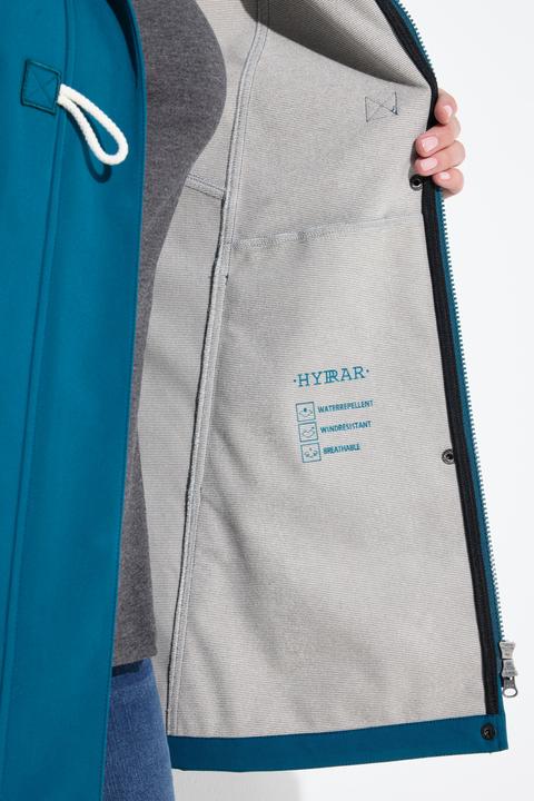 Produktbild Ulla Popken HYPRAR Softshelljacke, wasserabweisend, Knebelknöpfe (50, 52)