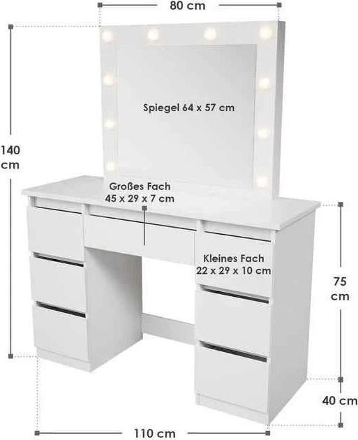 Immagine prodotto Juskys Talea (110 x 40 x 141 cm)
