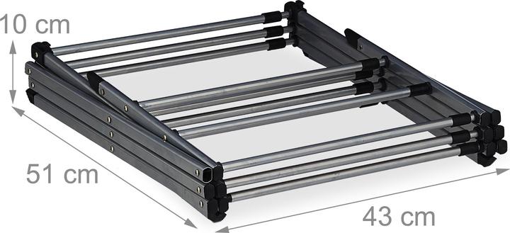 Actual product image Relaxdays Drying rack