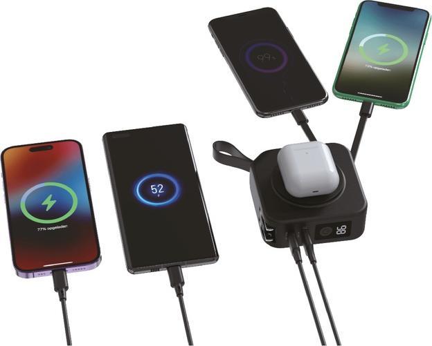 Immagine prodotto Tiger Powerbank 10-in-1 10.000mAh Nero (10000 mAh, 25 W)