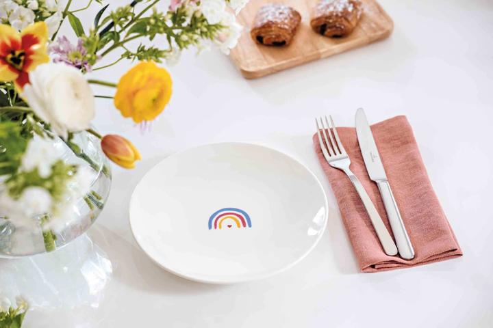 Actual product image Villeroy & Boch With Love breakfast set Be Happy (3 pcs.)
