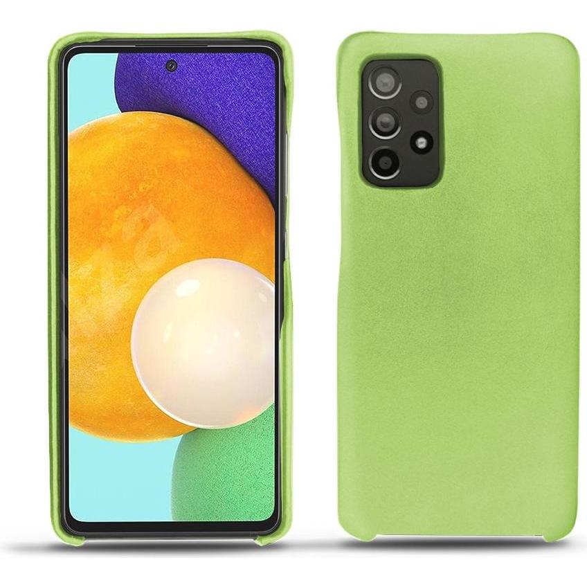 Noreve Lederschutzhülle (Samsung Galaxy A52), Smartphone Hülle, Grün