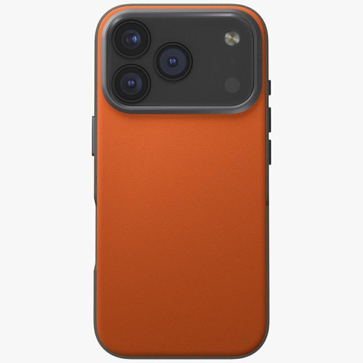 Produktbild Uniq Lyden DS Case for iPhone 17 Pro Magclick Charging Orange/Gray (Apple iPhone 17 Pro)