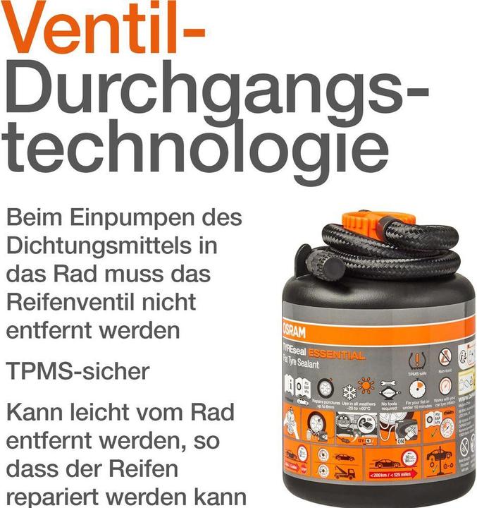 Produktbild Osram Reifendichtmittel TYREseal ESSENTIAL