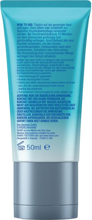 Image du produit Bioré Aqua Rich UV (Crème solaire, SPF 30, 50 ml)
