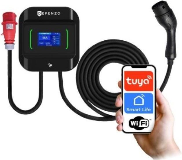 Defenzo ładowarka Do Samochodów Elektrycznych Wallbox Pro Ac22 Smart (Type 2, 22 kW, 32 A)