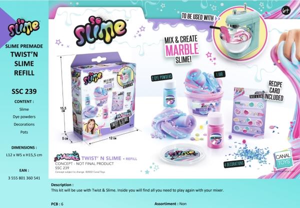 Image du produit Canal Toys Recharge Twist & Slime
