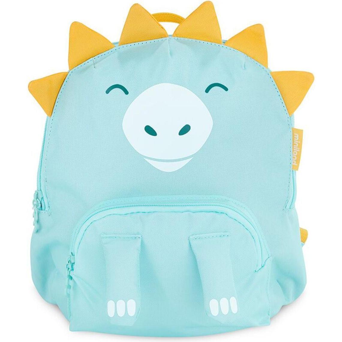 Miniland, Kleutertas, Thermibagpack Jurassic, Blauw