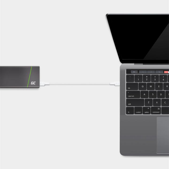 Produktbild GreenCell USB C — USB C (0.30 m, USB 3.2 Gen 1, 60 W)