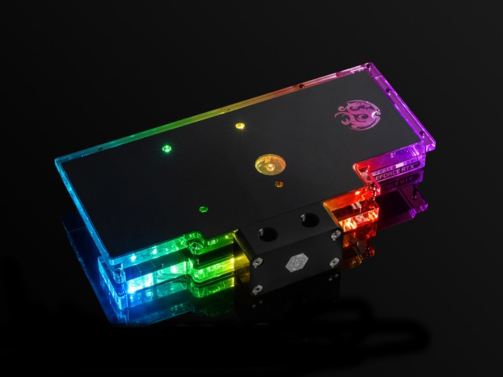 Produktbild Bitspower X-TEND ASUS ROG Strix RTX 3090 Aktive Backplate, ARGB