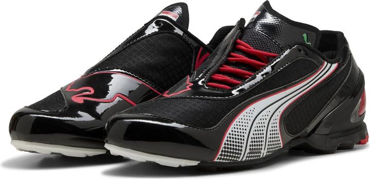 PUMA Black-PUMA Red