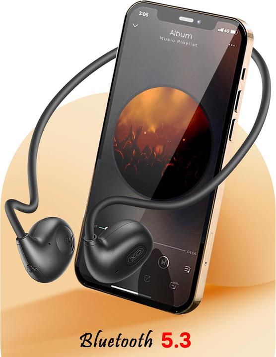 Image du produit xO Ecouteurs Bluetooth BS34 avec conduction osseuse noir (14 h, Sans fil)