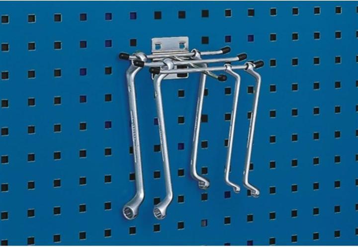 Productafbeelding Bott Zesvoudige houder B170xD150mm gegalvaniseerd geschikt voor geperforeerde panelen