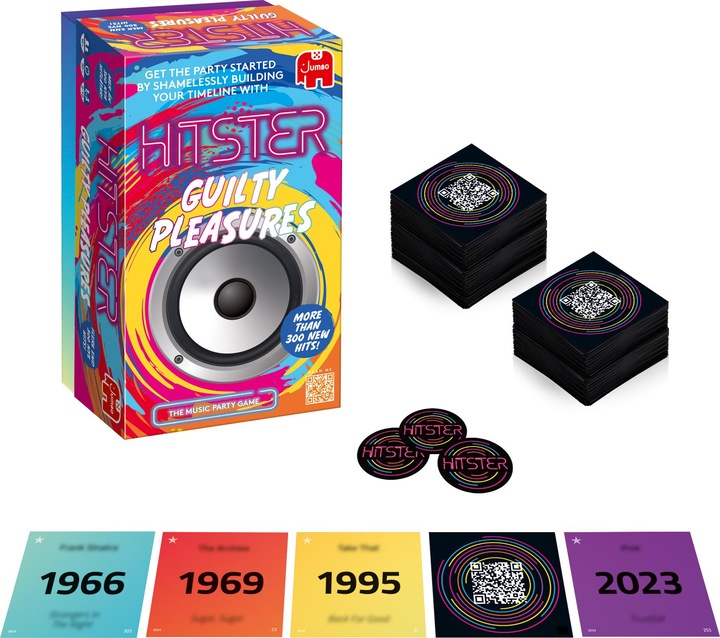Actual product image Jumbo Hitster Guilty Pleasures Nor