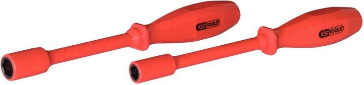 Actual product image KS Tools Socket screwdriver with protective insulation, 14mm (hexagon)