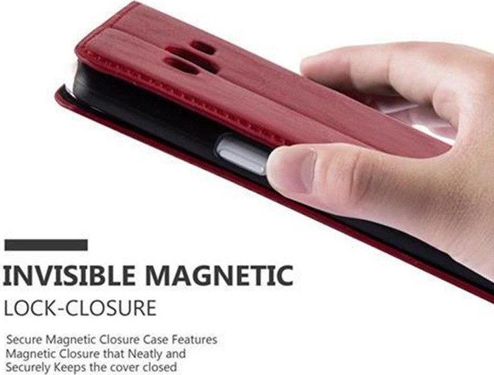Actual product image Cadorabo Book Invisible Magnet Cover (Samsung Galaxy J5 (2015))