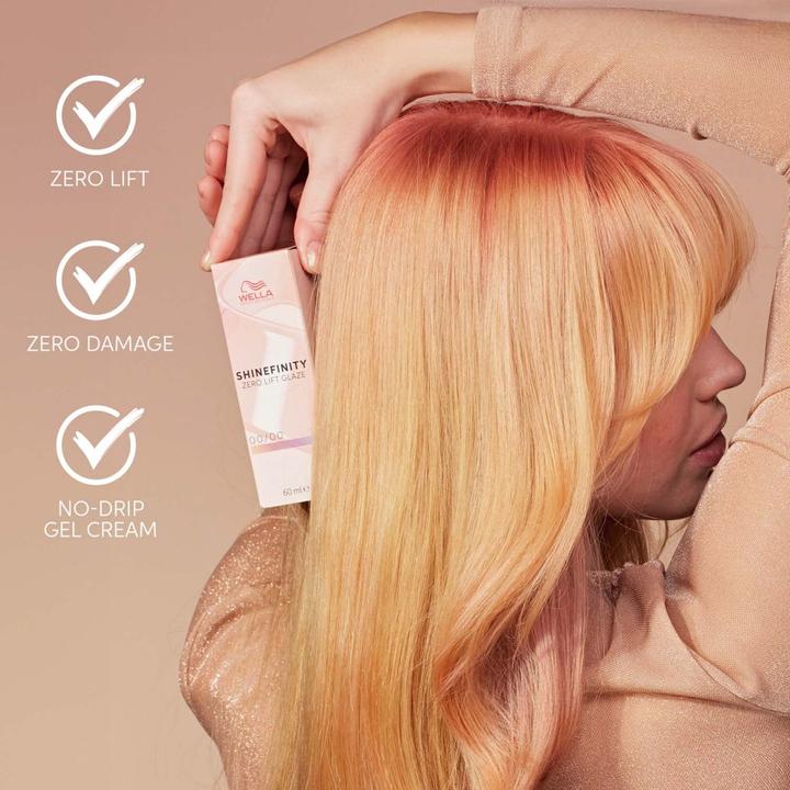 Actual product image Wella Professionals Shinefinity Zero Lift Glaze (09, 3 - Golden Honey)