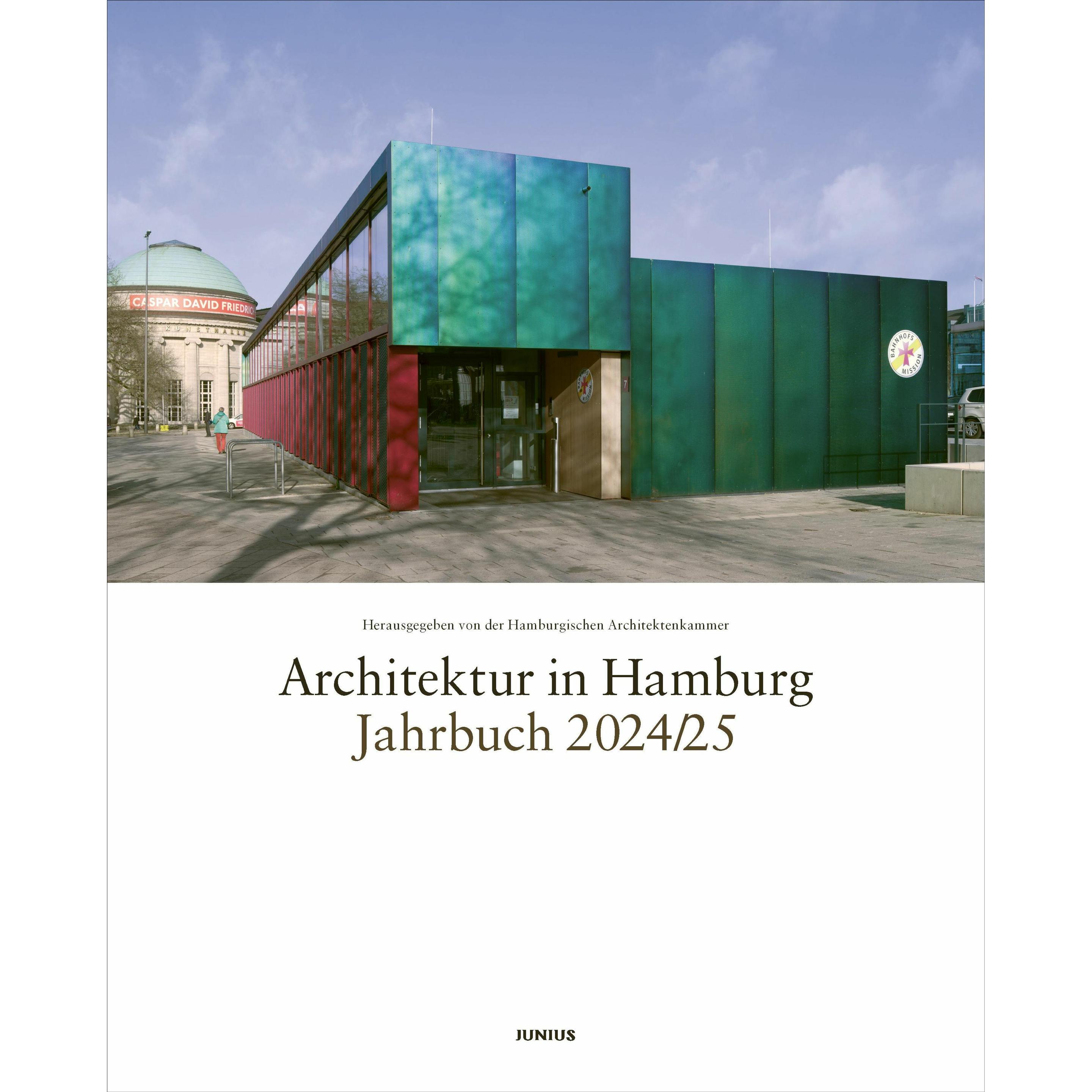 Thumbnail - Architektur in Hamburg Jahrbuch 2024/25, Fachbücher von Ulrich Schwarz, Hamburgische Architektenkammer, Claas Gefroi